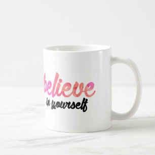 Tro i dig kaffemugg