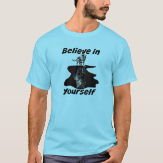 Tro i dig - kattungetigerskjortan t-shirt