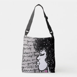 Tro i dig Kor-Förkroppsligar hänger lös Axelväska