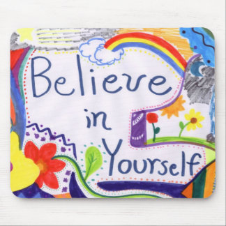 Tro i dig Motivational Mousepad Musmatta