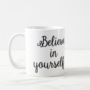Tro i dig muggen kaffemugg
