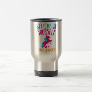 Tro i dig (och unicorns) resemugg