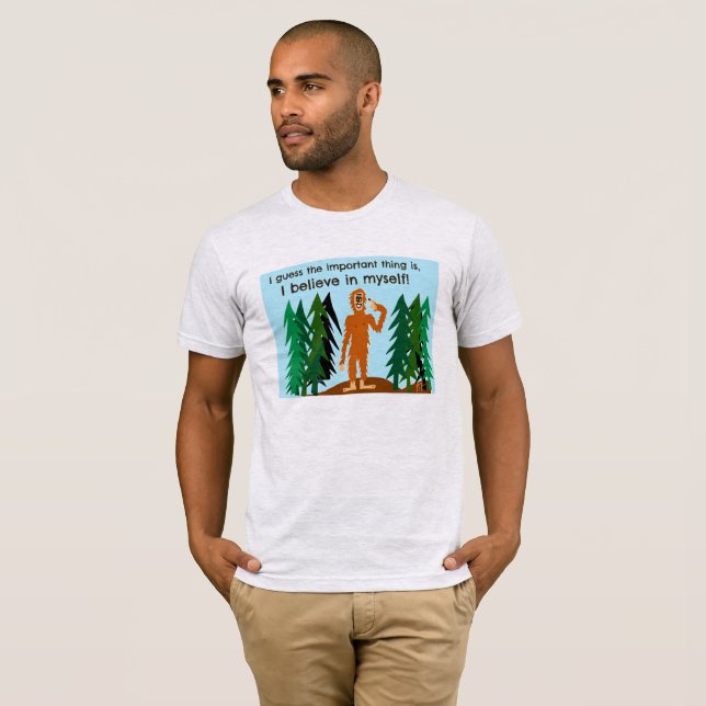Tro i dig T-tröja Tee Shirt (Hel framsida)