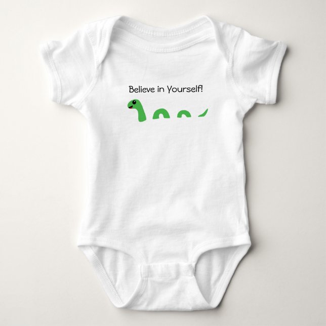 Tro i dig tecknadLoch Nessmonster Tee Shirt (Framsida)