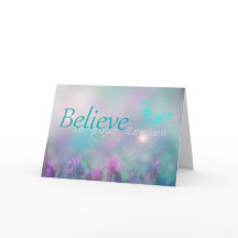 Tro i dina drömmar, inspirera kort