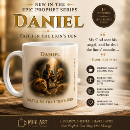 Tro i lejongropen – Daniel 6:22 Skrift Kaffemugg