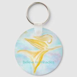Tro i mirakelkeychain nyckelring