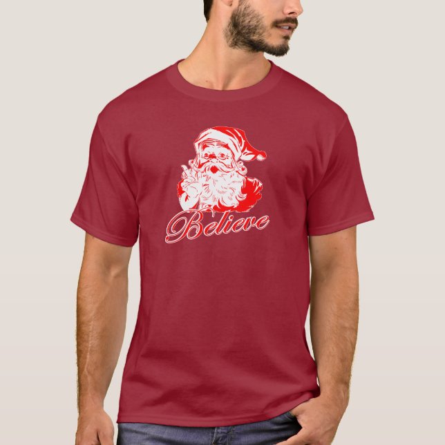 Tro i Santa T-shirt (Framsida)