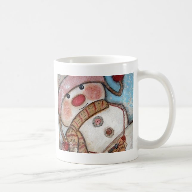 Tro i snögubbear kaffemugg (Höger)