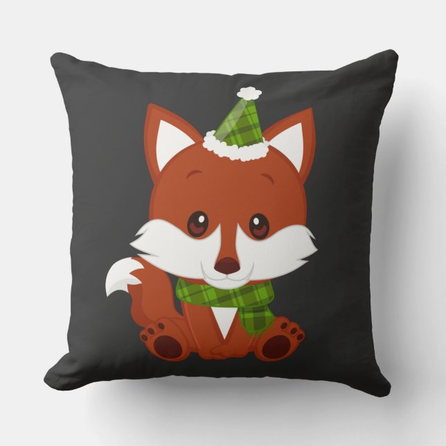Tro iMagic of jul Fox Pillow Kudde (Framsida)