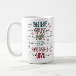 Tro-Inspirerad Kaffemugg