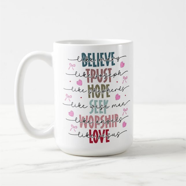 Tro-Inspirerad Kaffemugg (Vänster)