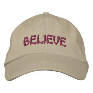 Tro inspirerande broderad keps
