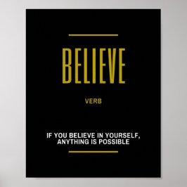 Tro inspirerande citat poster