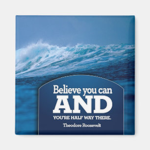 Tro inspirerande magnet