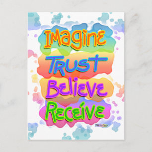 Tro inspirerande vykort