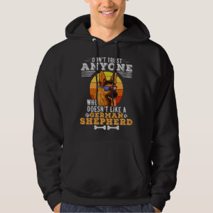 Tro inte att någon inte gillar en tysk shepherd hoodie