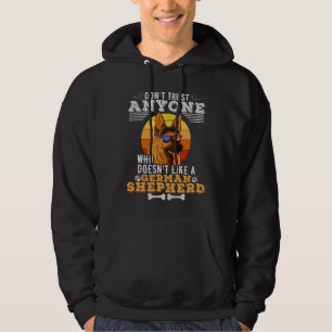 Tro inte att någon inte gillar en tysk shepherd hoodie
