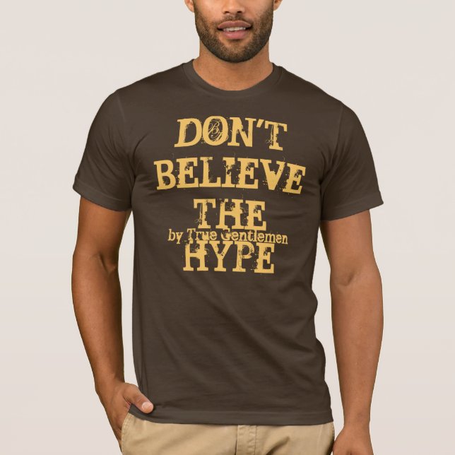 Tro inte hypen tee (Framsida)