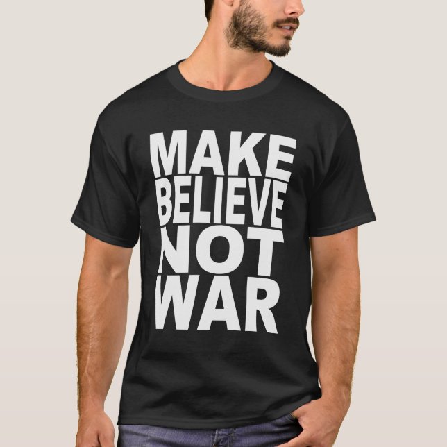 Tro inte Krig Tee Shirt (Framsida)