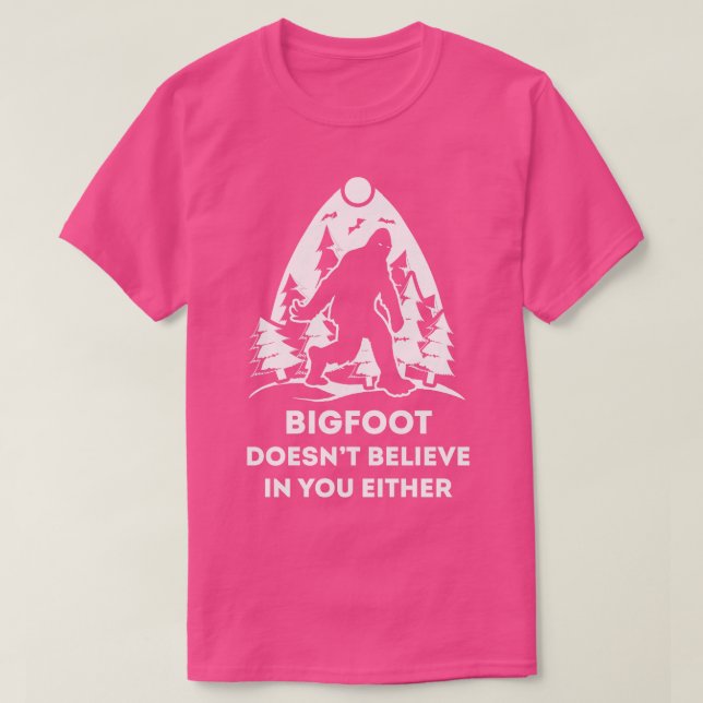 Tro inte på dig Älskare Tee Yeti (Design framsida)