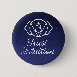 Tro Intuition Tredje Ögonets Chakra Andligt Knapp
