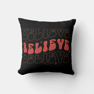 Tro jul-Helgdag Groovy Retro Kudde