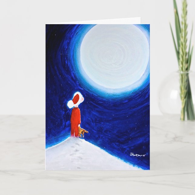 Tro ...julkortet helgkort (Framsida)