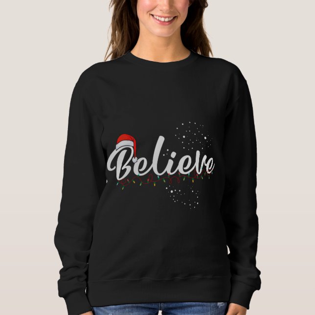 Tro julljus i julklapp t shirt (Framsida)