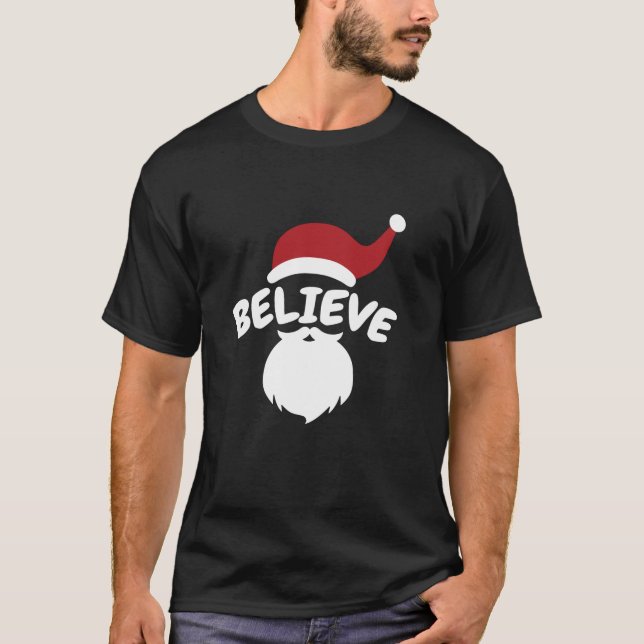 Tro jultomte jul t shirt (Framsida)
