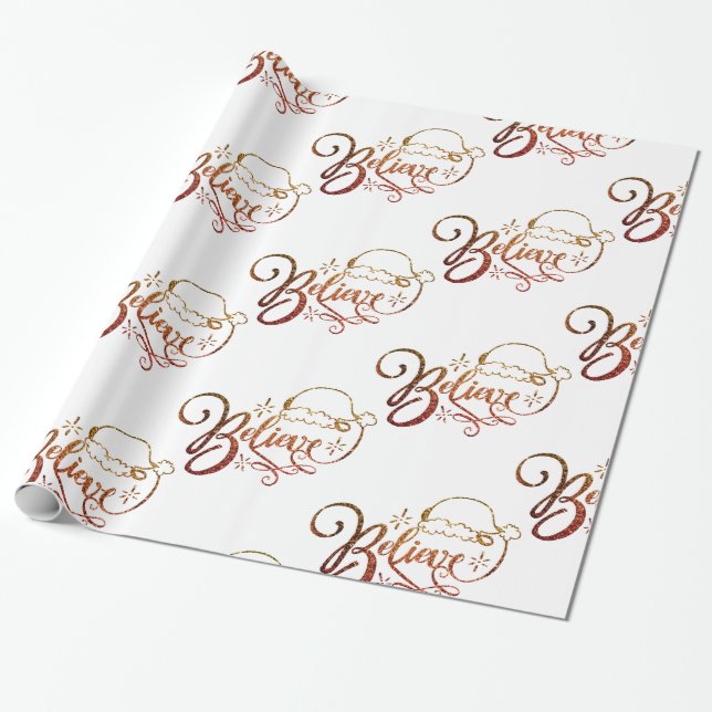 Tro Jultomten Presentpapper (Utrullad)