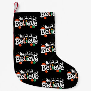 Tro jultomten Sleigh Reindeer Candy cane Liten Julstrumpa
