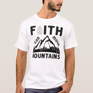 Tro Kan Flytta Berg Bibelvers T Shirt