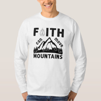 Tro Kan Flytta Berg Bibelvers T Shirt
