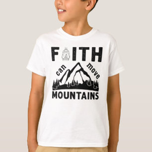 Tro Kan Flytta Berg Bibelvers T Shirt