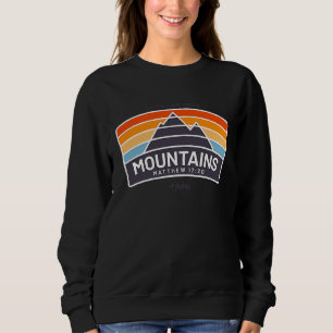 Tro kan flytta berg  Matteus kristen Jesus T Shirt