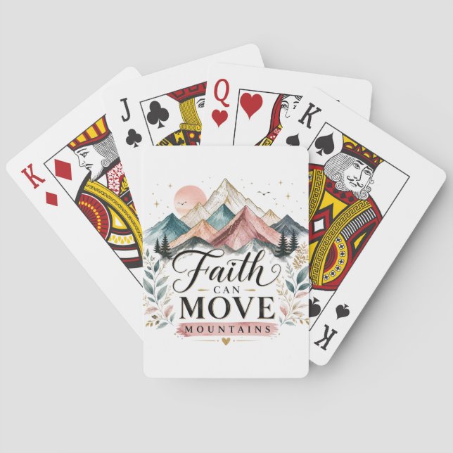 Tro Kan Flytta Berg Poker Kort Casinokort (Baksidan)