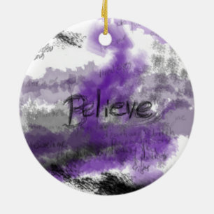 Tro keramiskt ornament