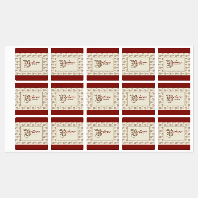 tro klistermärke (Ark)