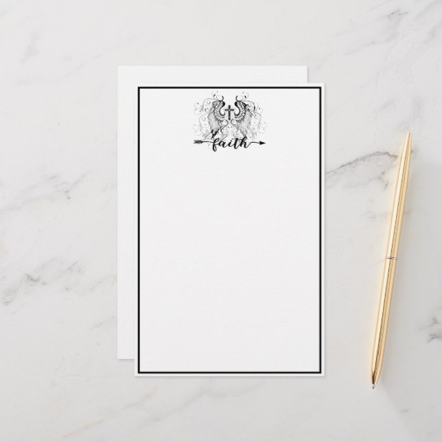 Tro  kors   brevpapper (Fram/Back In Situ)