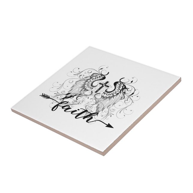 Tro  kors  kakelplatta (Sidan)