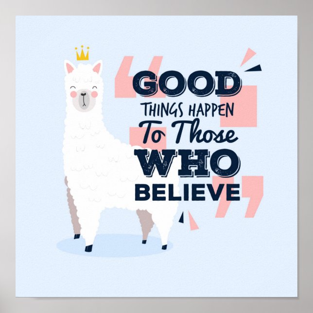 Tro Llama Poster (Framsidan)