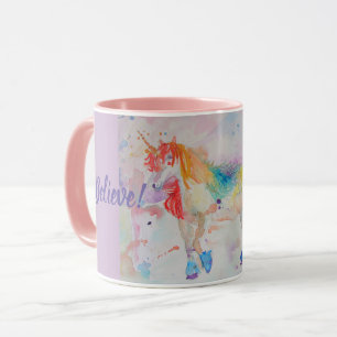 Tro Magic Rainbow Unicorns Mugg