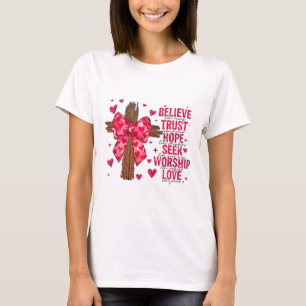 Tro Mary Trust som Joseph Coquette Kor T Shirt
