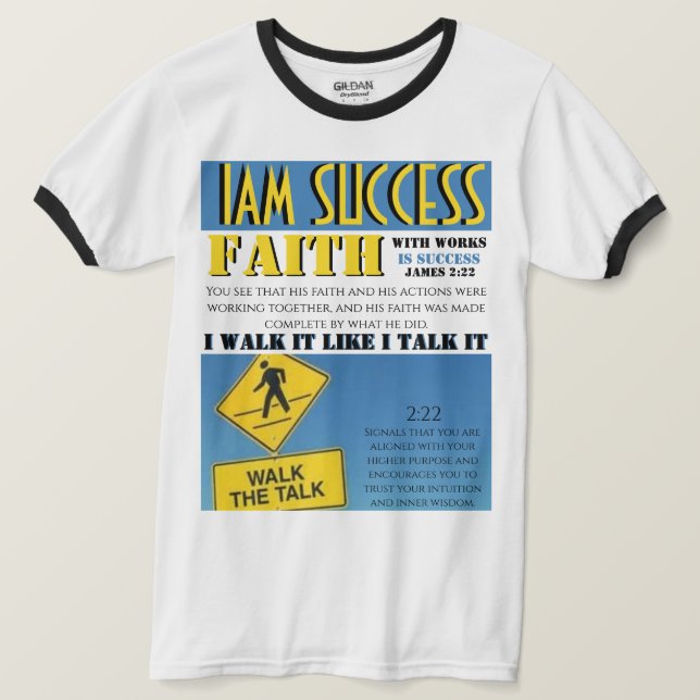 TRO MED GÄRNINGAR T SHIRT (Design framsida)
