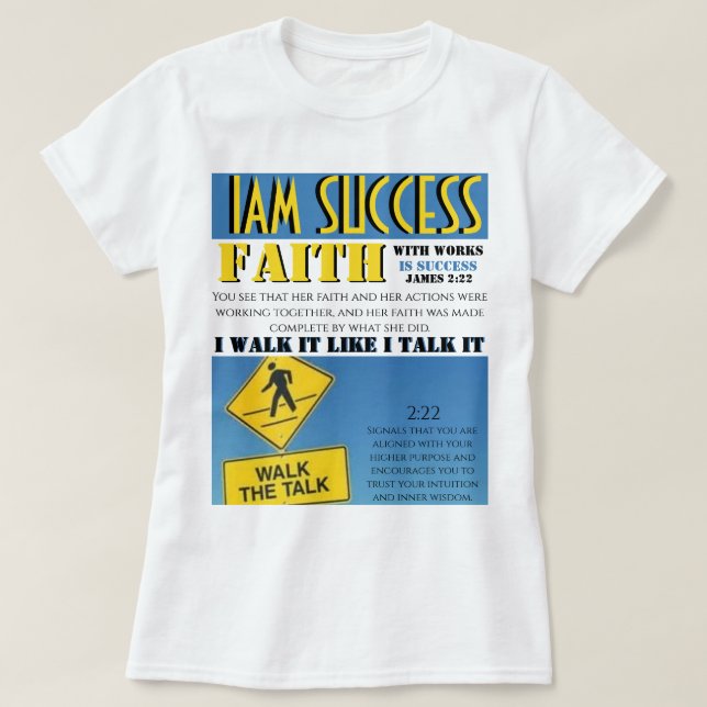 TRO MED GÄRNINGAR T SHIRT (Design framsida)