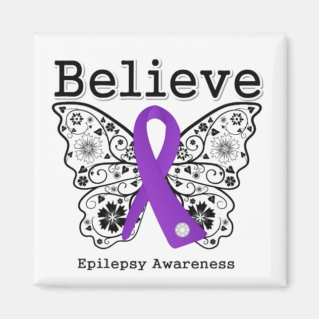 Tro medvetenhet om epilepsi magnet (Framsidan)