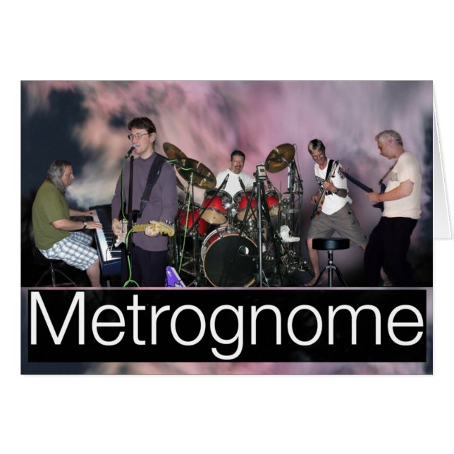 Tro MetroGnome det kort (Framsidan Horizontal)