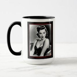 Tro mig inte AI-konceptet Art by Xzendor7 Mugg