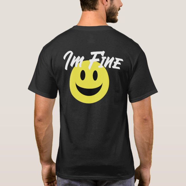 Tro mig jag är okej t-shirt (Baksida)